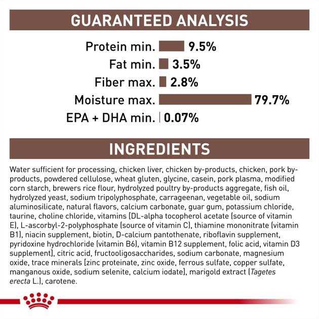 Royal Canin Veterinary Diet Gastrointestinal Kitten Ultra Soft Mousse in Sauce Canned Cat Food - Pet Supplies online store