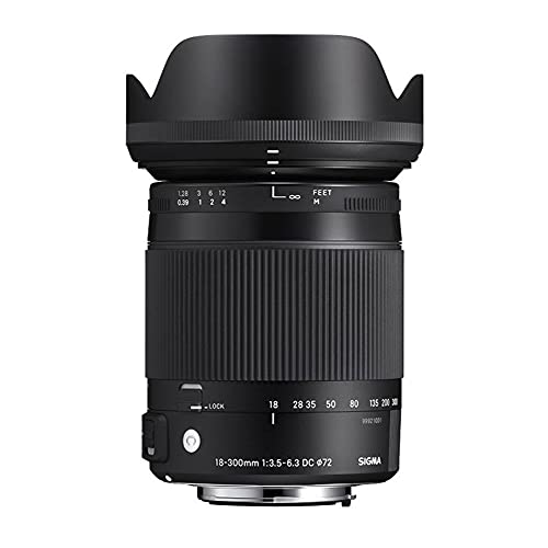 Sigma 18-300mm F3.5-6.3 Contemporary DC Macro OS HSM Lens for Canon