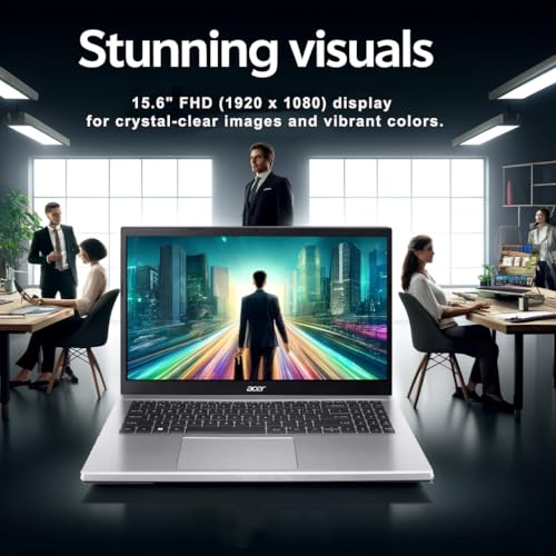 acer Aspire Premium Laptop | AMD Ryzen 7 Processor | 16GB RAM | 2TB SSD |15.6" FHD (1920x1080) Display | Long Battery Life | Sleek Design | Ethernet Port | Windows 11 Pro | 512GB External Storage