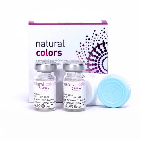 Solotica Natural Colors Grafite Contact Lenses - 1 Year