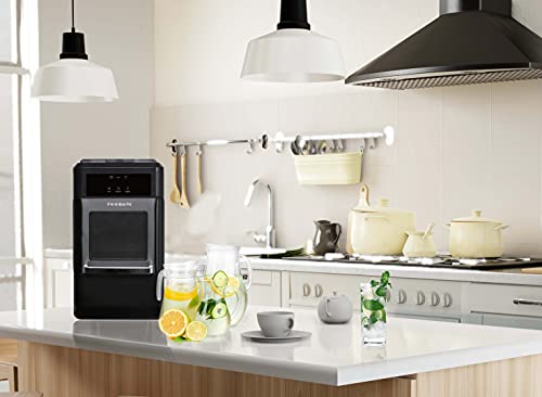 Frigidaire EFIC237 Countertop Crunchy Chewable Nugget Ice Maker, 44lbs per Day, Auto Self Cleaning