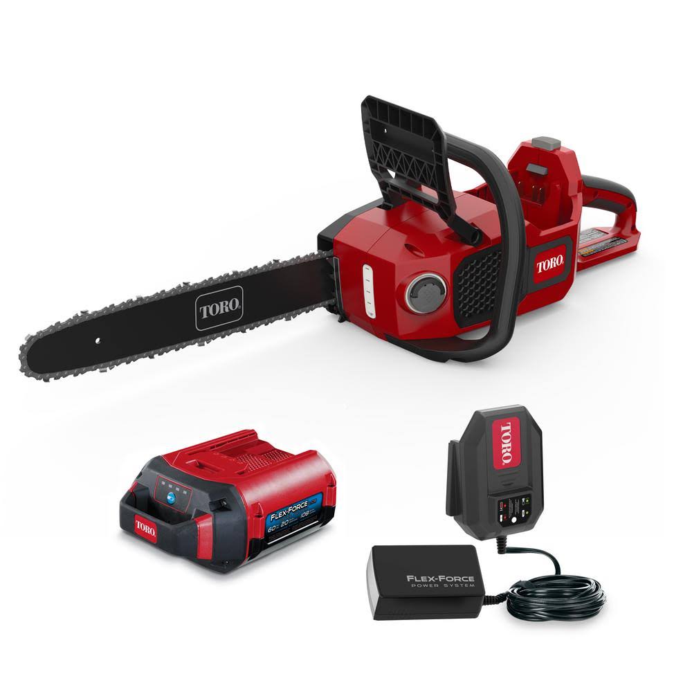 Toro 7013894 16 in. 60V Flex Force Battery Chainsaw Kit
