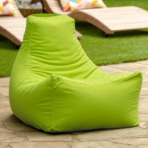 Jaxx Juniper Outdoor Bean Bag Patio Chair, Pearl