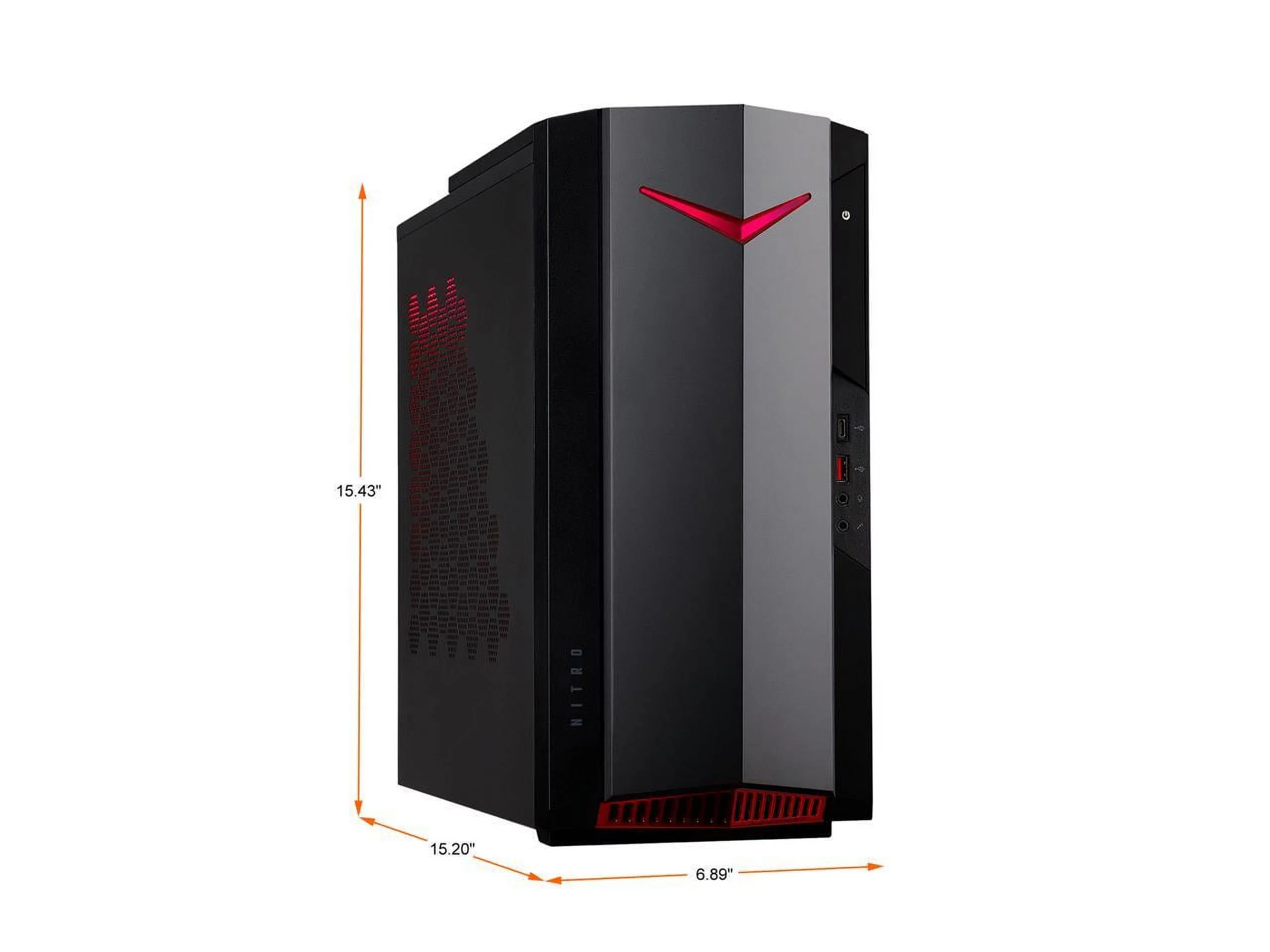 Acer Nitro Gaming Desktop Computer Intel i5-12400F 16 GB RAM 1 TB HDD 512 GB SSD NVIDIA RTX 3060