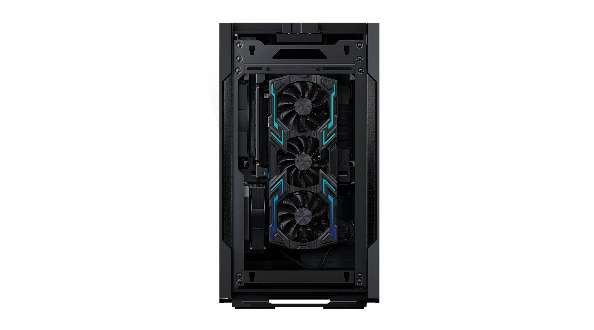 Phanteks Evolv Shift 2 Air Mini-ITX Case, Fabric Side Panels, Aluminum Panels, D-rgb, Black