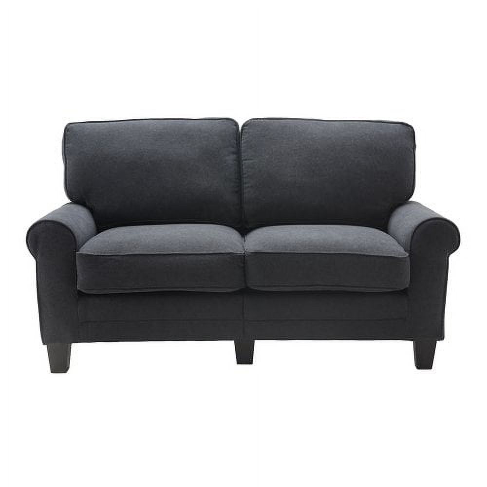 Serta Copenhagen 61" Loveseat in Buttercream