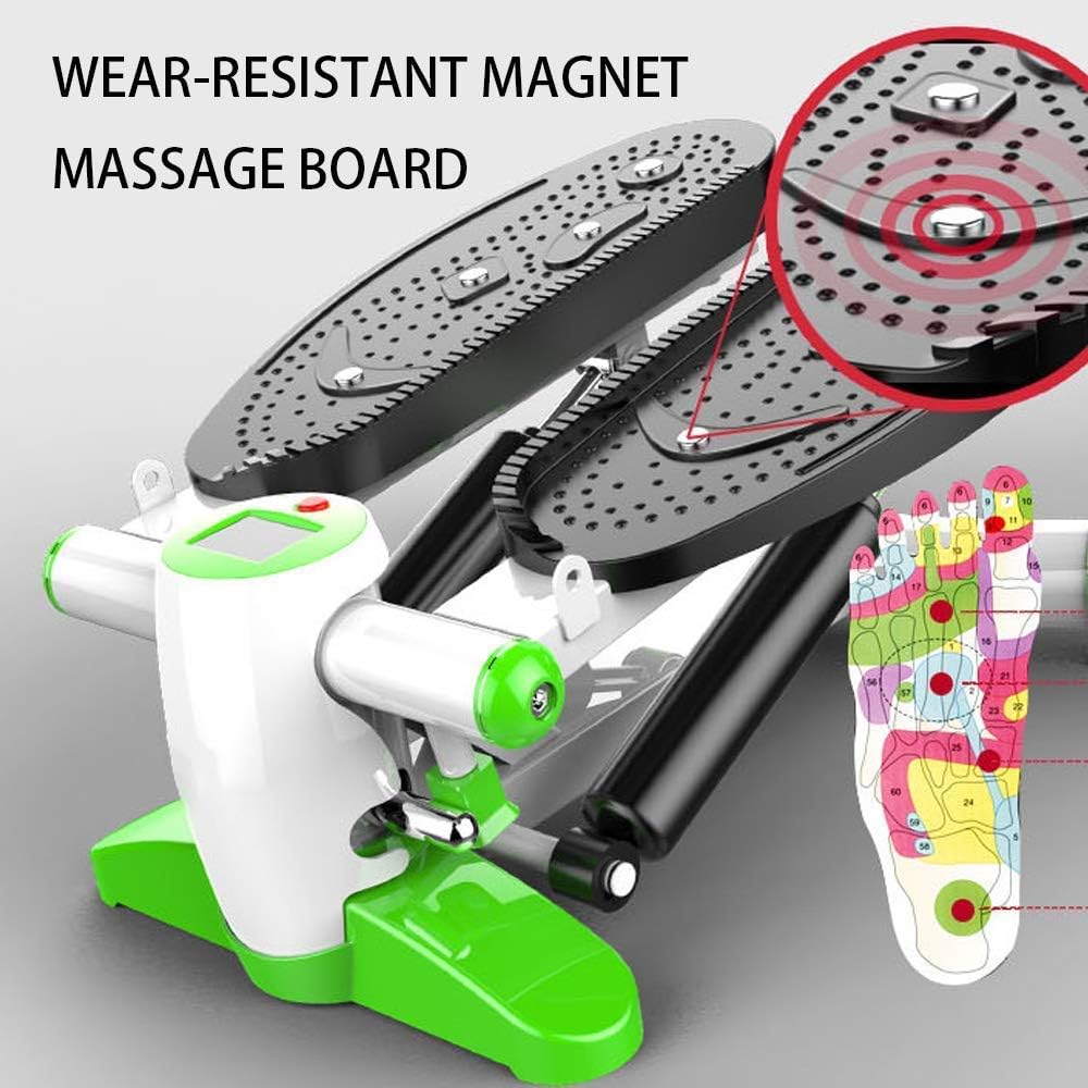 Stepper for mini stepper, Oscillating stepper for home, Up-down stepper for beginners and advanced users, Home fitness gym equipment, small and compact