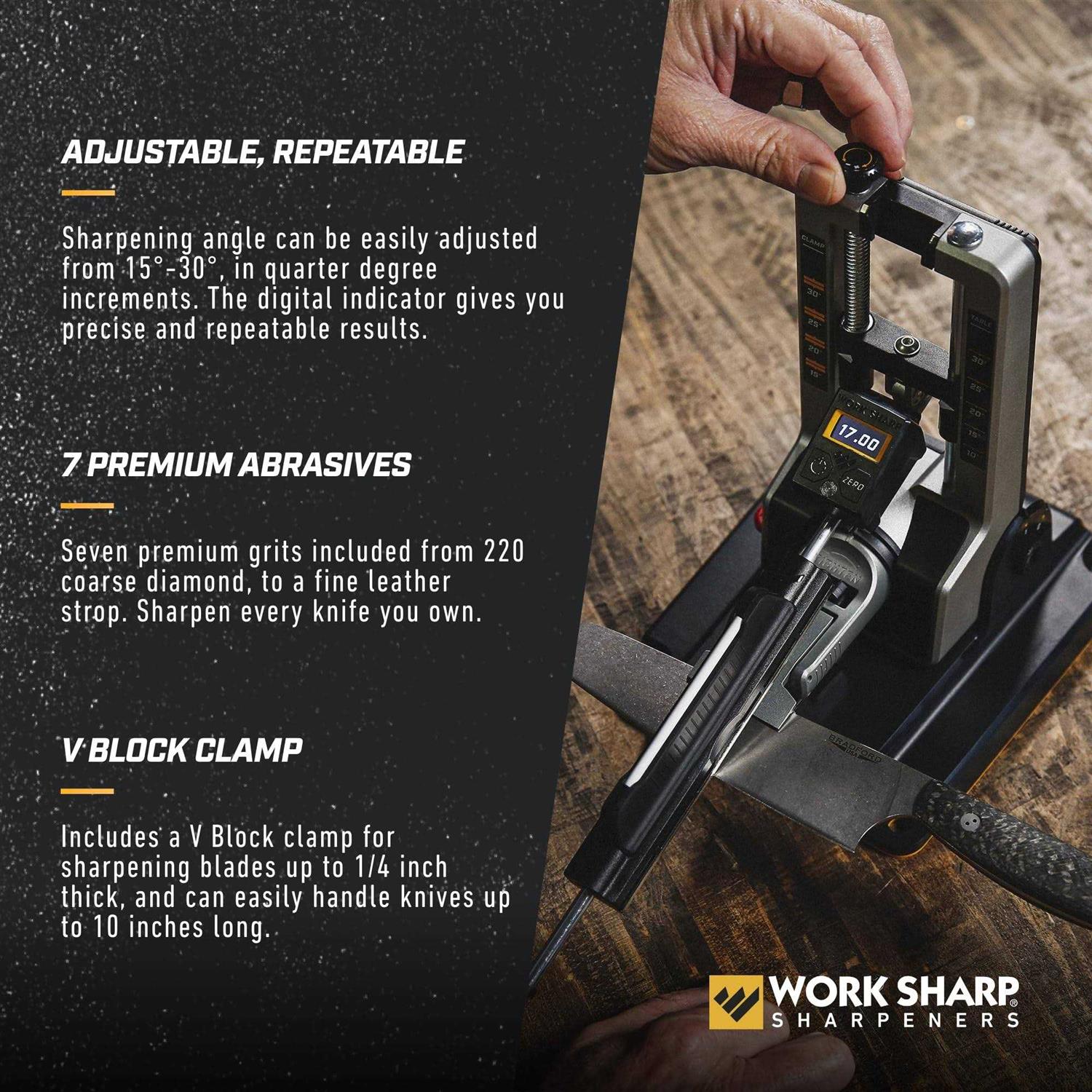Work Sharp Professional Precision Adjust Knife Sharpener
