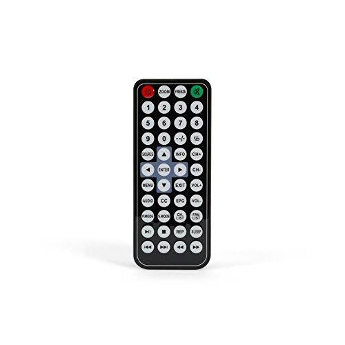Tyler TTV703 10x22 Portable Widescreen LCD TV with Detachable Antennas, Usb/sd Card Slot, Built in Digital Tuner, and AV Inputs