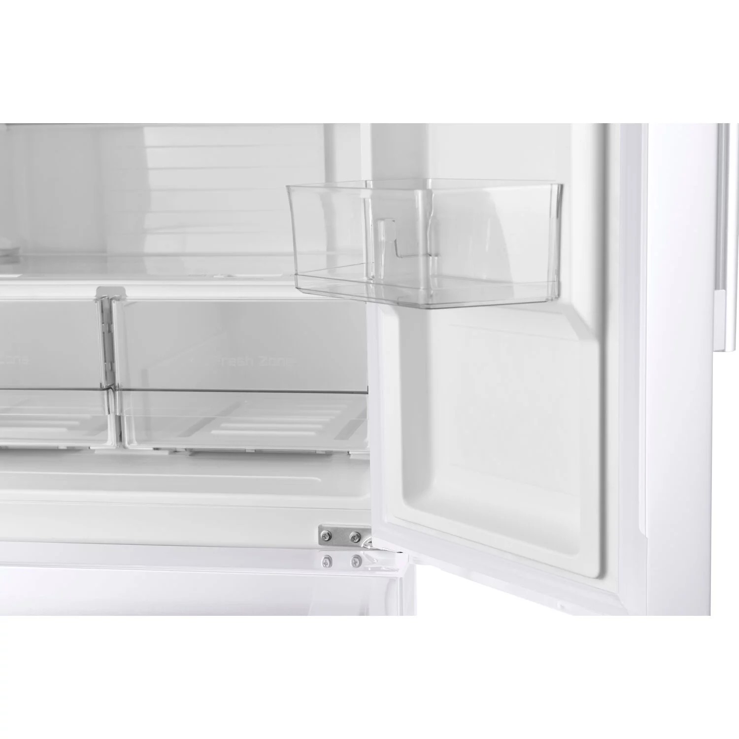 Galanz 16 cu. ft. 3-Door French Door Refrigerator, White, 28.35" Wide