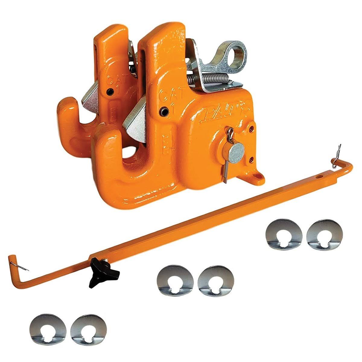 Pat&s Quick Hitch Cat #2 with Stabilizer Bar, Orange - 202STOR