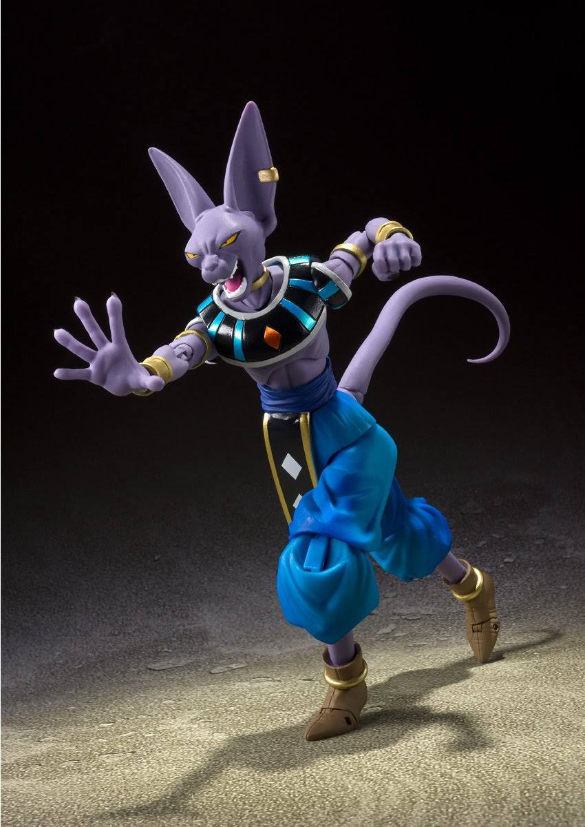 Bandai Tamashii Nations Dragon Ball Super S.H.Figuarts Beerus SDCC 2021 Event Exclusive Color Edition