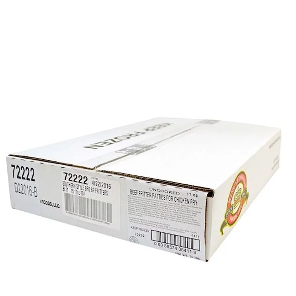 Kings Command Foods Southern Style Raw Chicken Fried Steak, 11 Ounce - 15 per case.