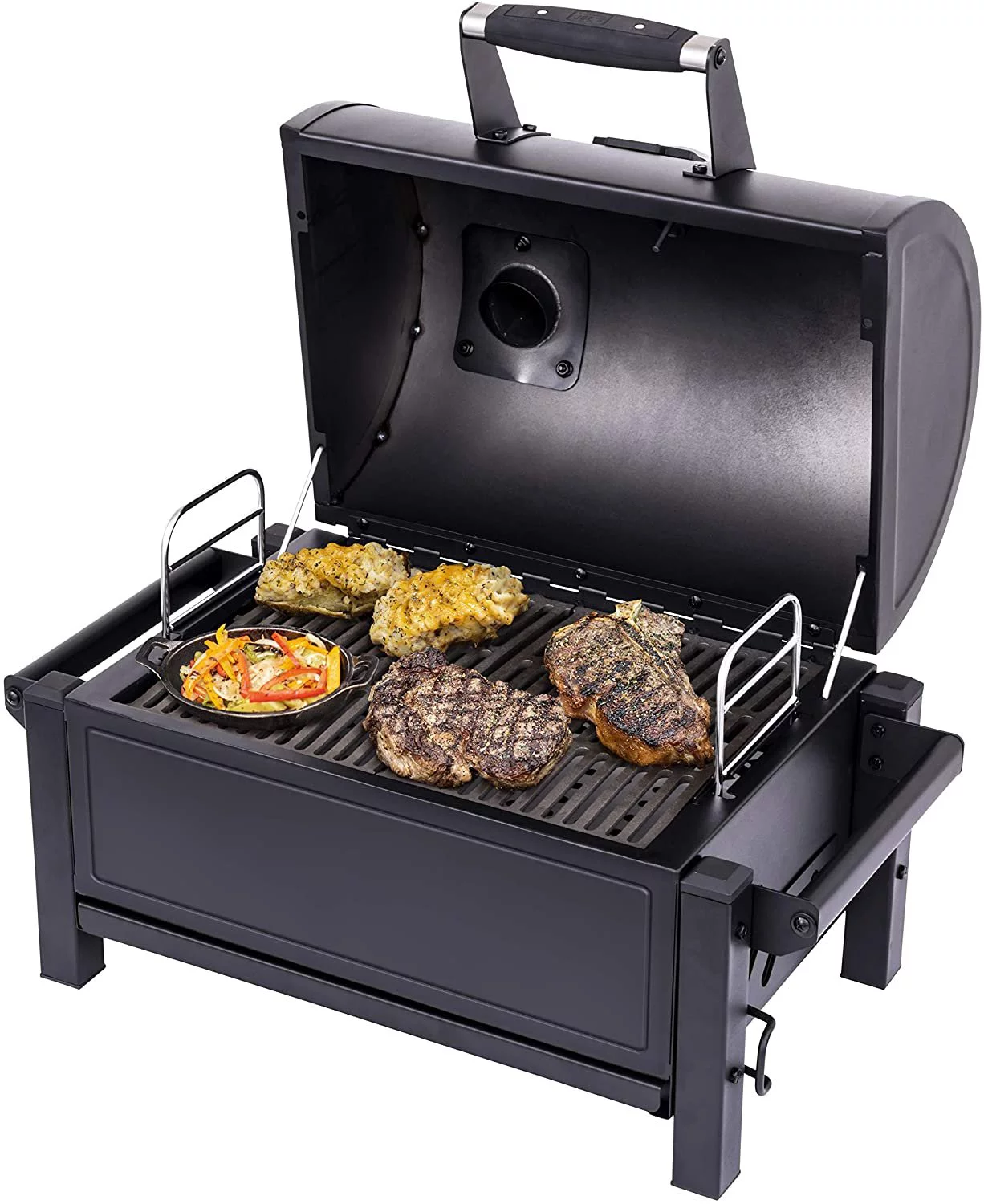 Oklahoma Joe's 19402088 Rambler Portable Charcoal Grill, Black