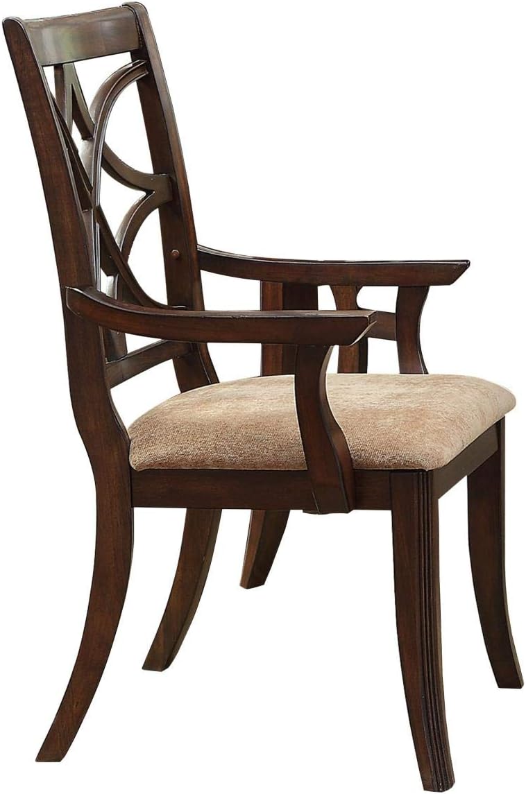 Homelegance Keegan 7 Piece Dining Room Set in Brown Cherry