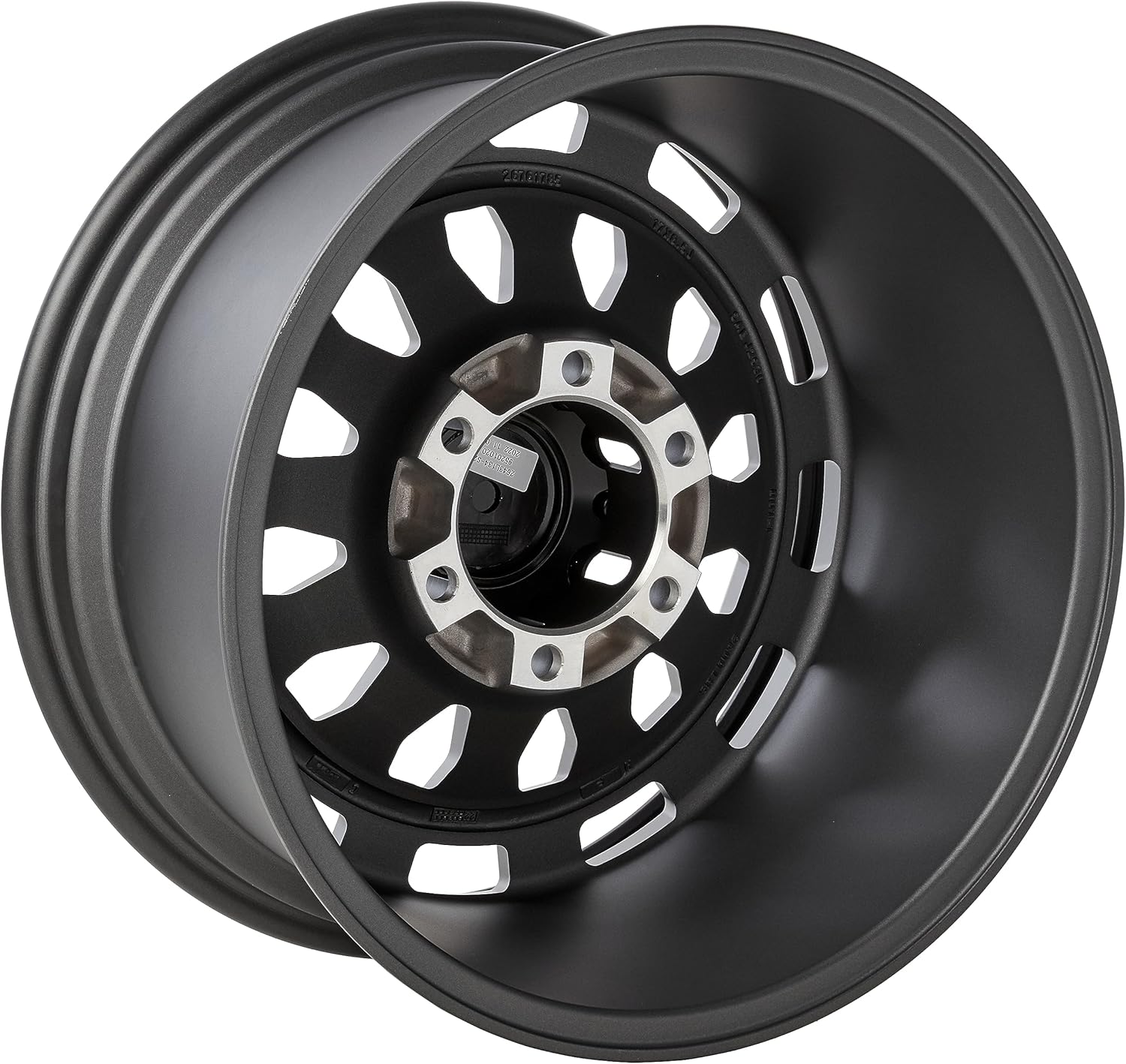 Rough Country 87 Series One-Piece 17x8.5 6x5.5 Gray/Black Wheel - 87170912G