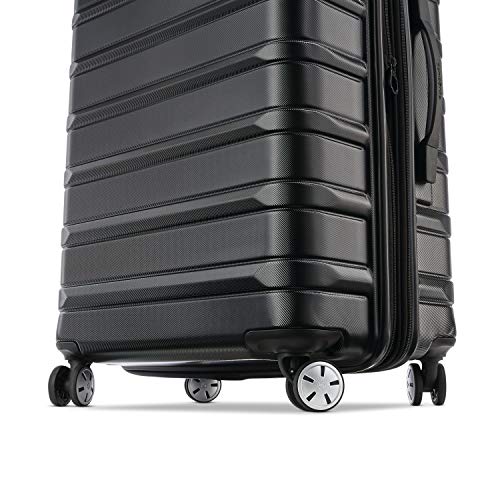 Samsonite Omni 2 Hardside Expandable Luggage with Spinner Wheels, Midnight Black, 2-Piece Set (19/28)