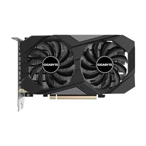 GIGABYTE GeForce RTX 3050 WINDFORCE OC V2 6G Graphics Card, 2X WINDFORCE Fans, 6GB GDDR6 96-bit GDDR6, GV-N3050WF2OCV2-6GD Graphics Card