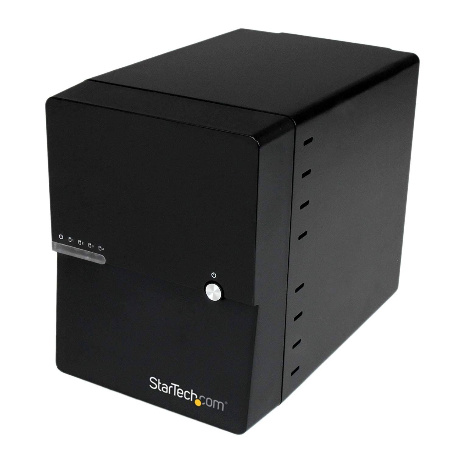 StarTech.com USB 3.0 / eSATA 8-Bay Hot-Swap 2.5/3.5x22 SATA III Hard Drive Enclosure with UASP - 8-Bay SATA 6 Gbps Enclosure for