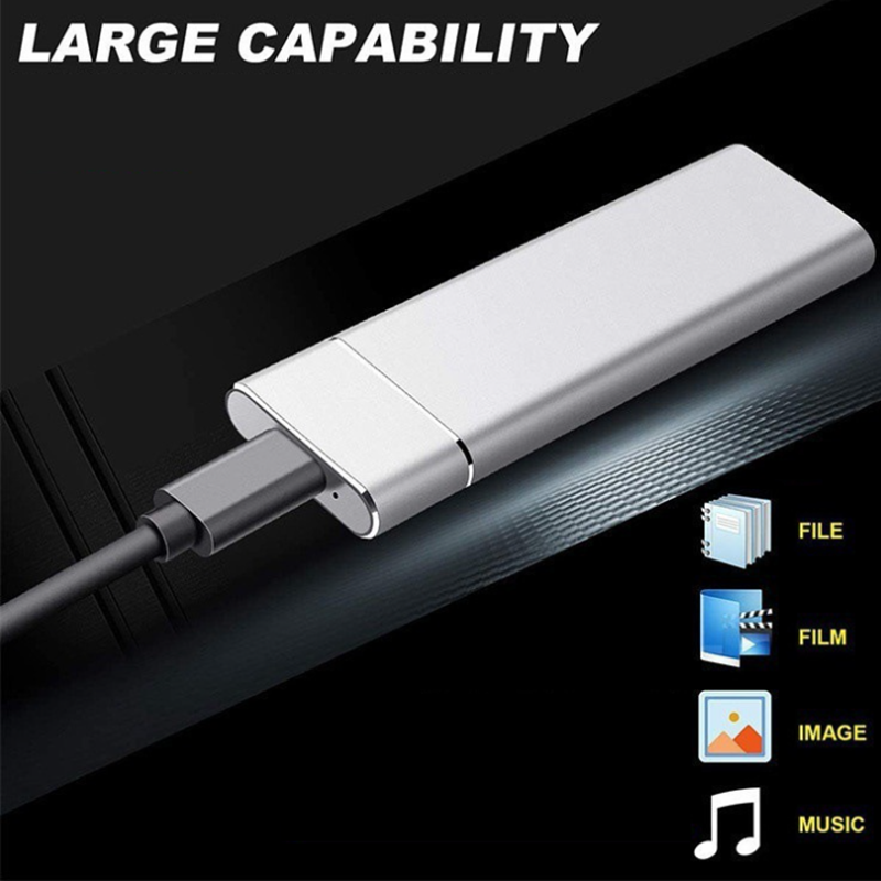 16TB/8TB/4TB/2TB Ultra Speed External SSD Portable Large Solid State Drive