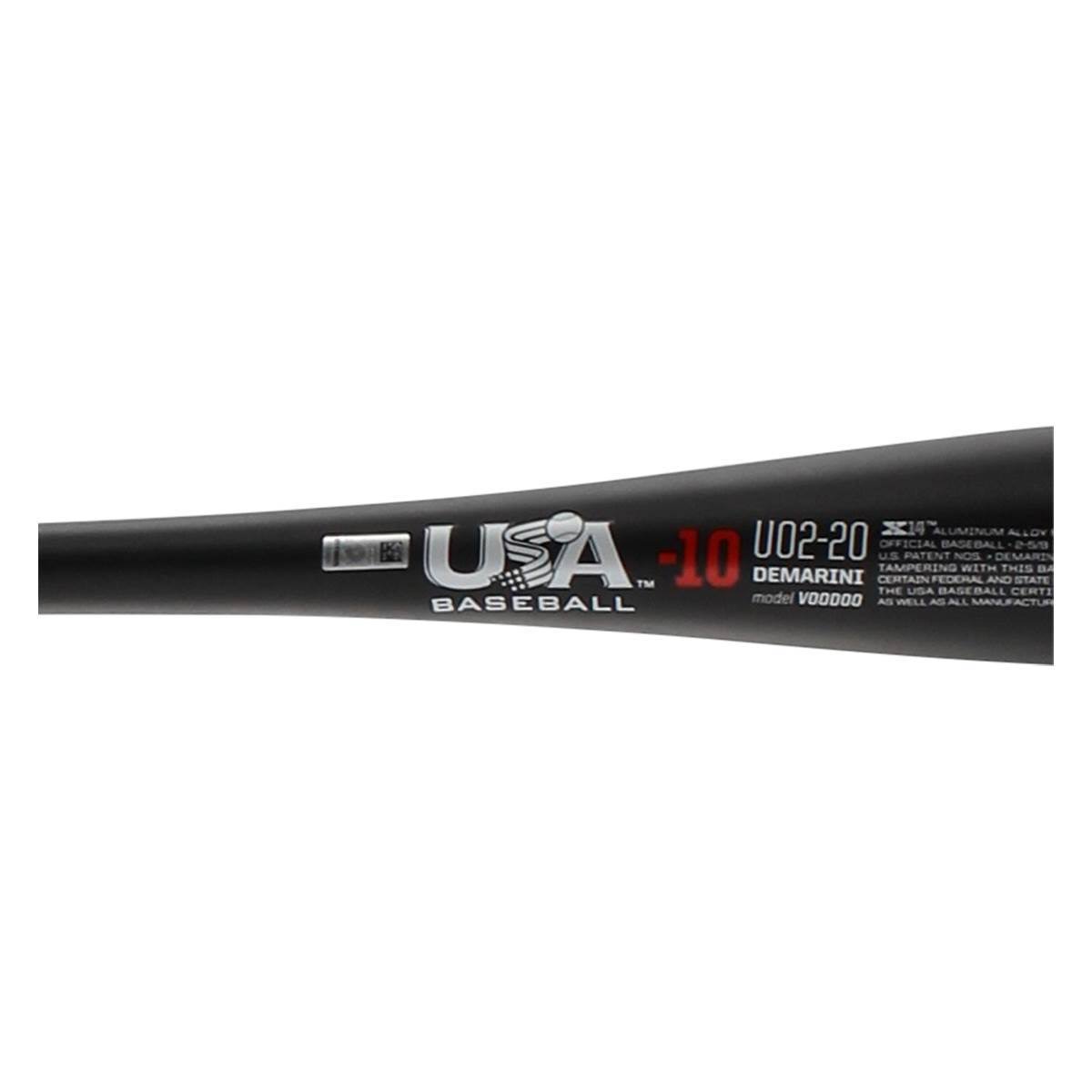 DeMarini 2020 Voodoo One 10 USA Baseball Bat