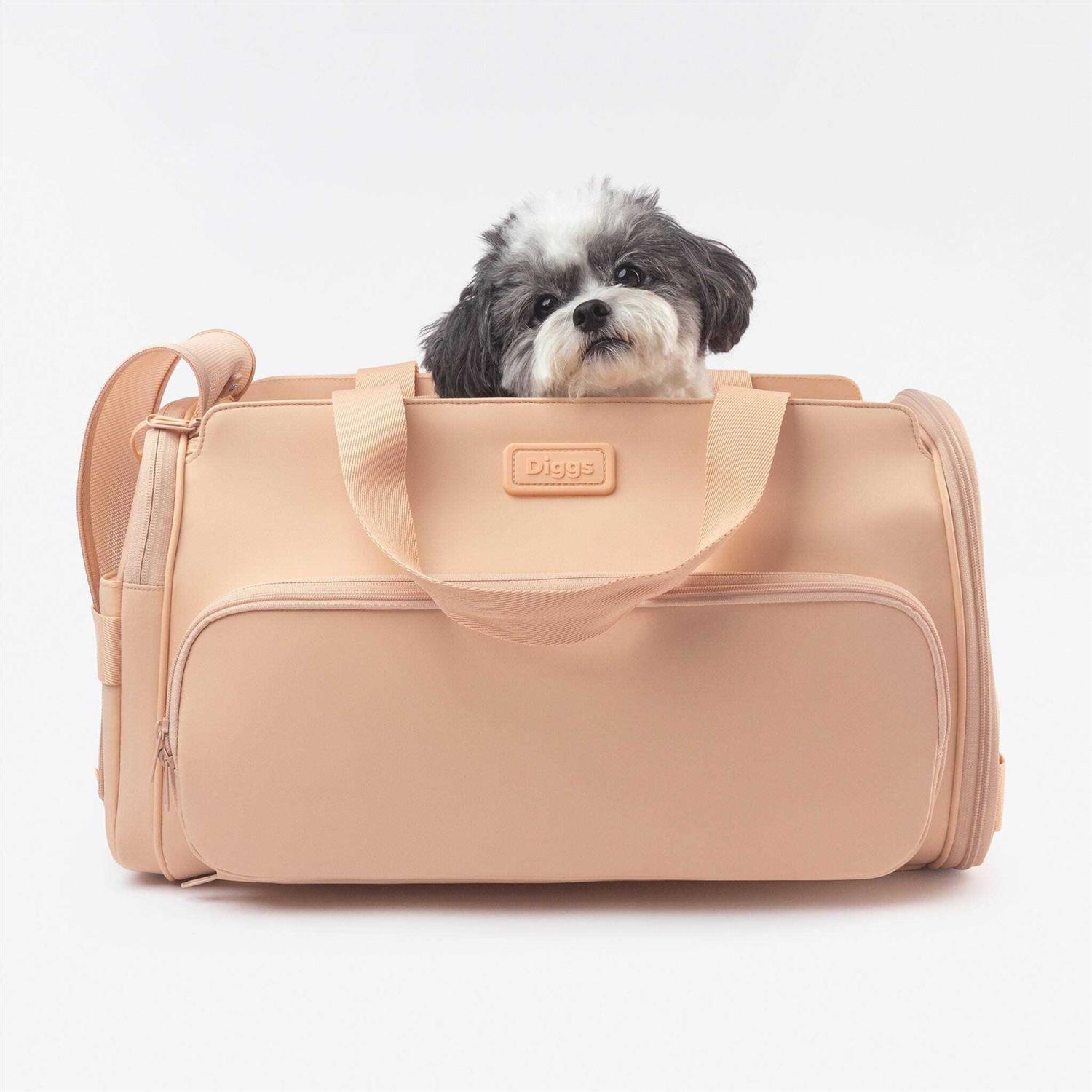 Diggs Travel Pet Carrier for Small Dogs and Cats, Plane, Train, or Car - Pet Supplies online store