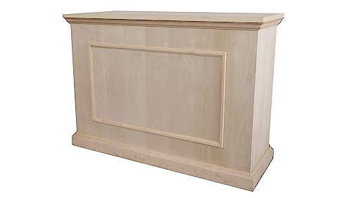 Touchstone 72009 - Elevate TV Lift Cabinet - TVs Up To 50 Inch Diagonal (45” Wide TV) – Honey Oak - 50 In Wide - SRV 3900 TV Lift - Wired & Wireless RF Remote