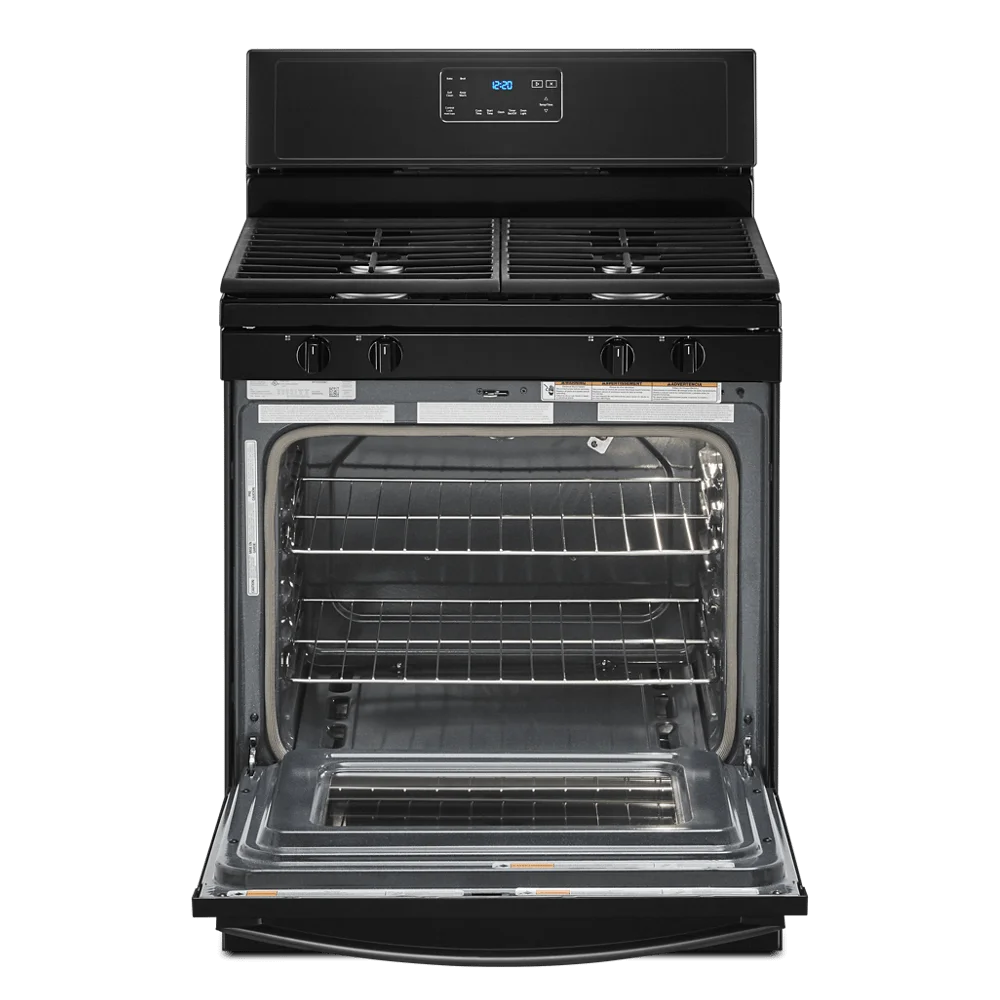 WHIRLPOOL 5.0 cu. ft. Whirlpool(R) gas range with SpeedHeat(TM) burner WFG515S0JB