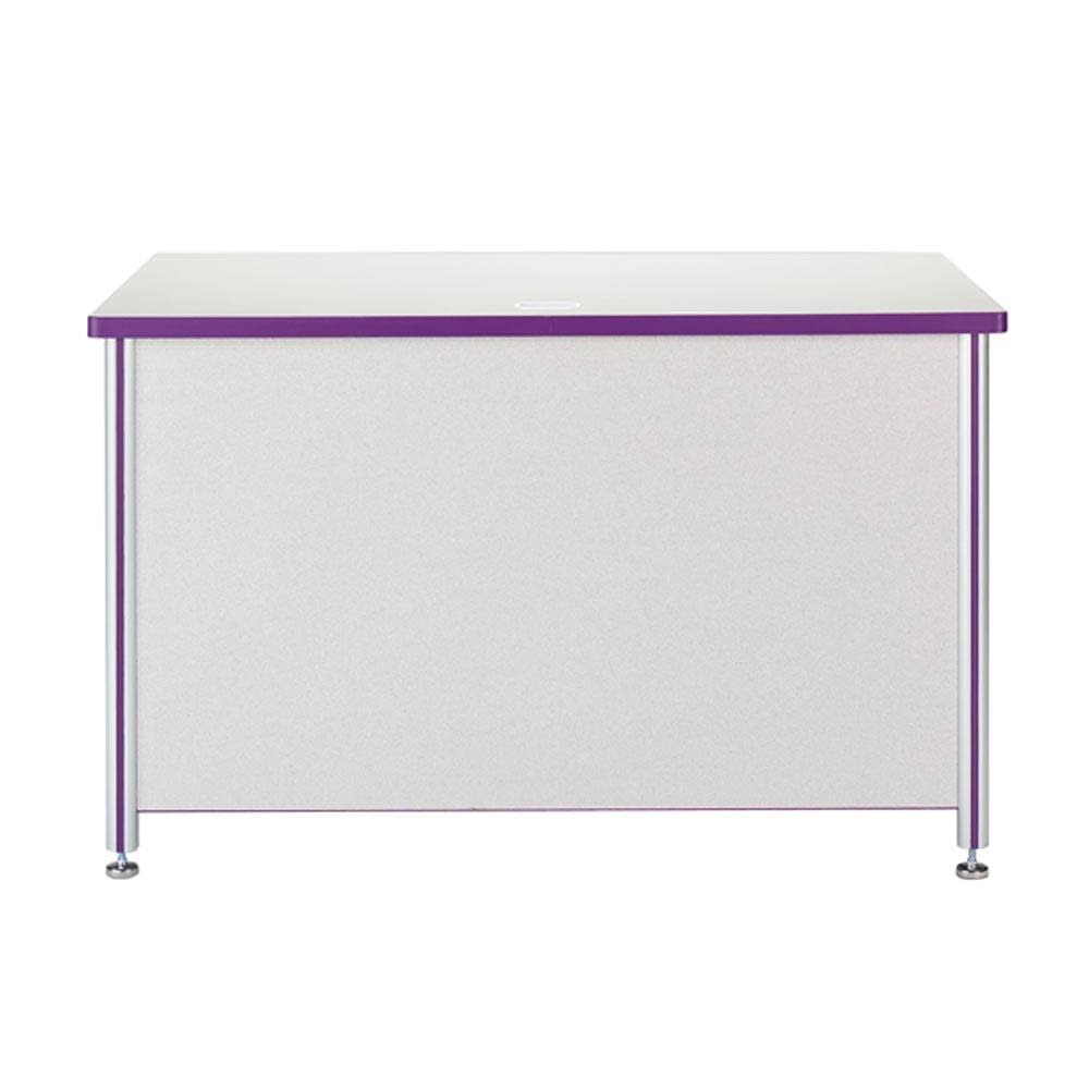 Rainbow Accents 97000JC007 48 inch Teachers Desk - Yellow