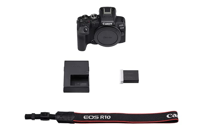 Canon EOS R10 Mirrorless Camera w/RF-S18-45mm f/4.5-6.3 is STM Lens Kit (Renewed)