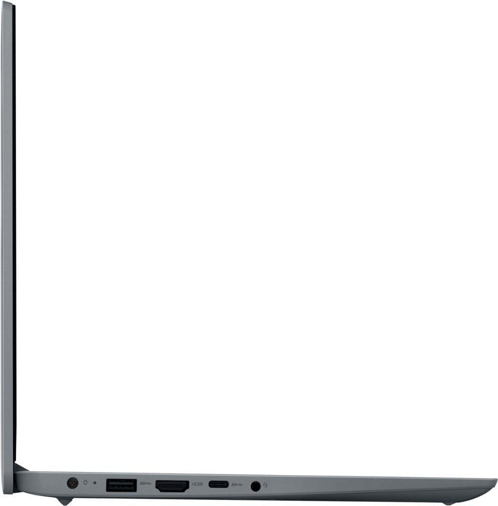 Lenovo IdeaPad 1 Laptop, 14" HD Display, Intel Celeron N4020, 4GB RAM, 128GB SSD + 128GB Portable SSD + 128GB emmc, Wi-Fi 6, Bluetooth, Media Card Reader, Long Battery Life, USB-C, Win 11 S, Grey
