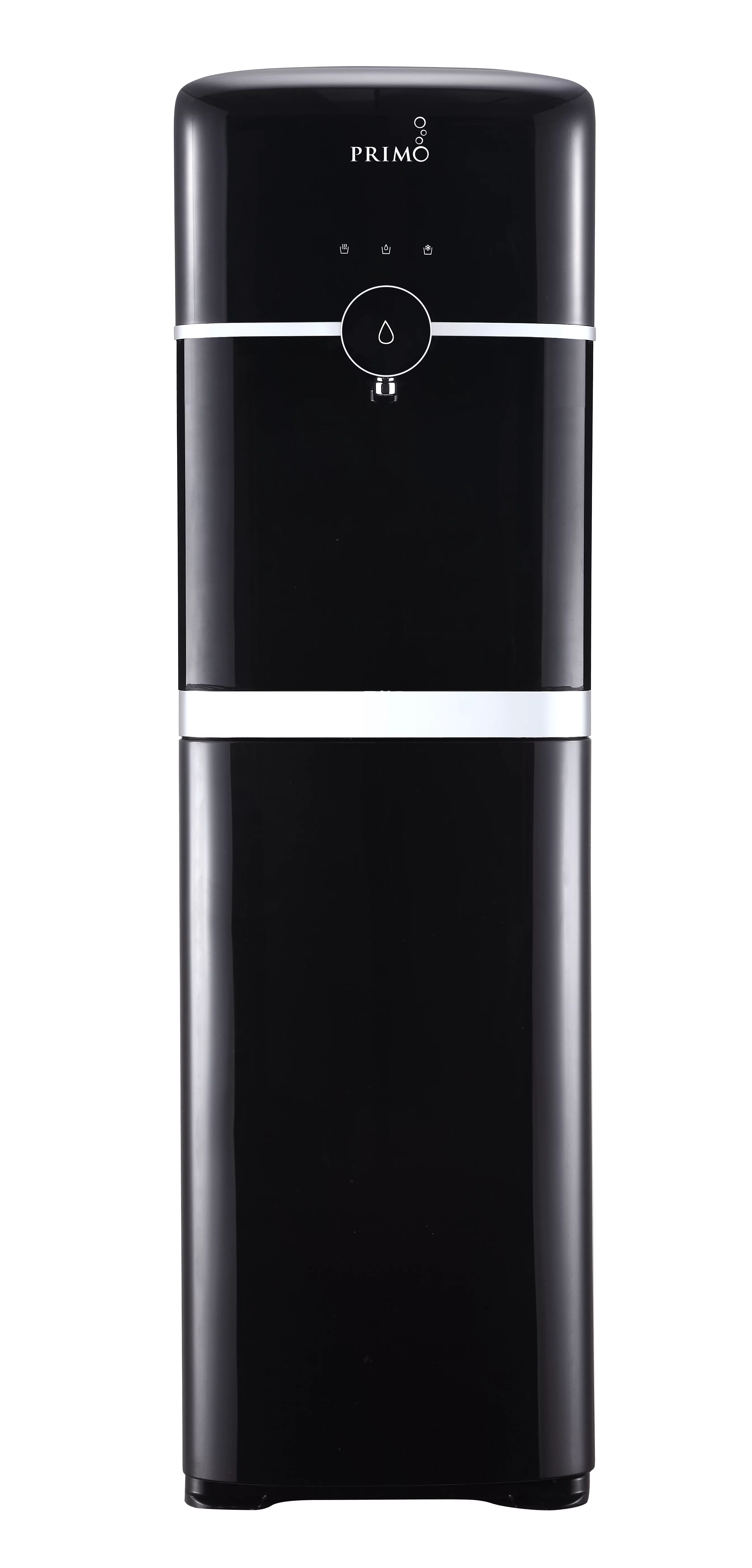 Primo Smart Touch Water Dispenser Bottom Loading, Hot/Cold/Room Temperature, Black