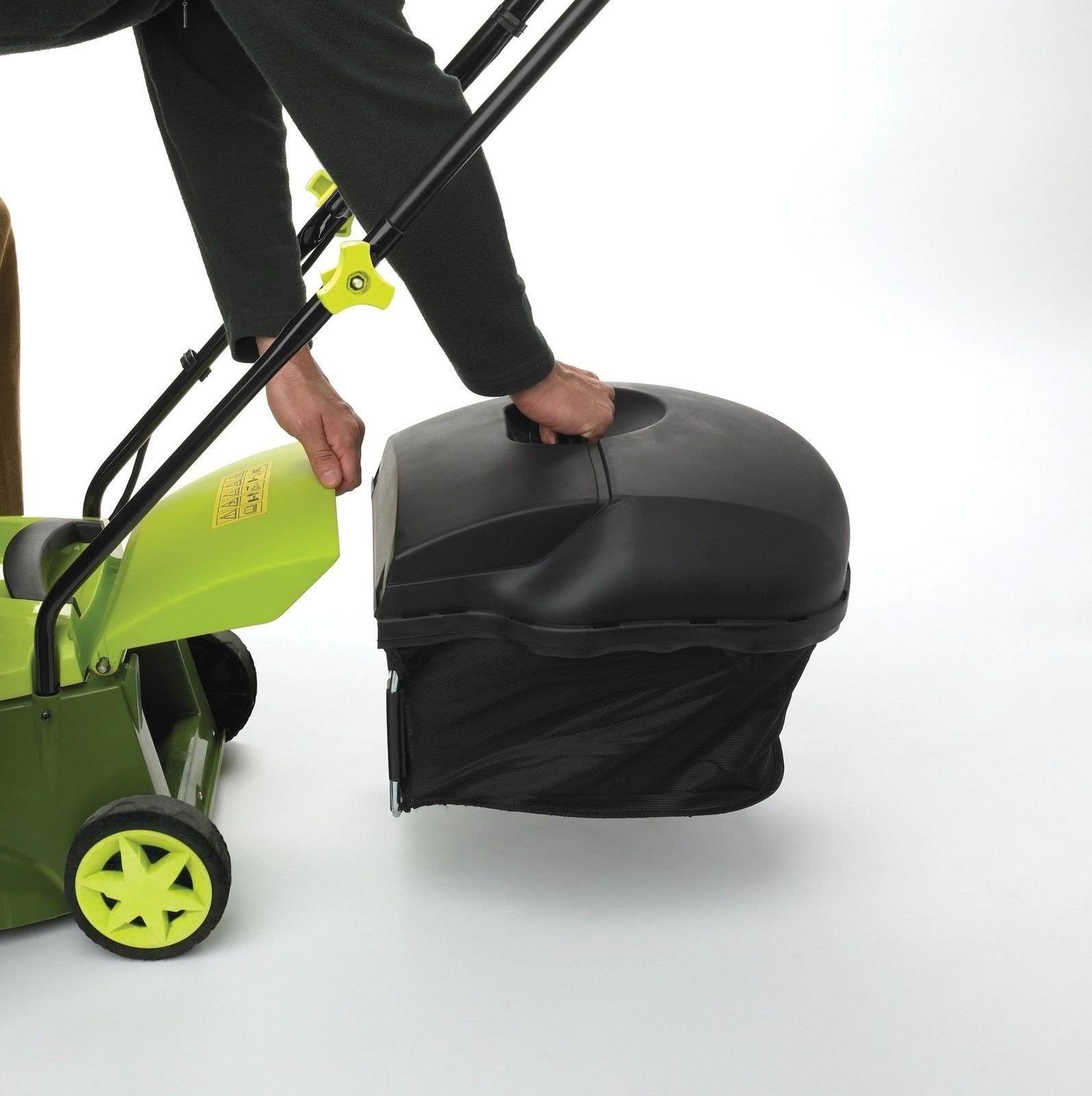 Sun Joe MJ401E Mow Joe 14-inch 12 Amp Electric Lawn Mower with Grass