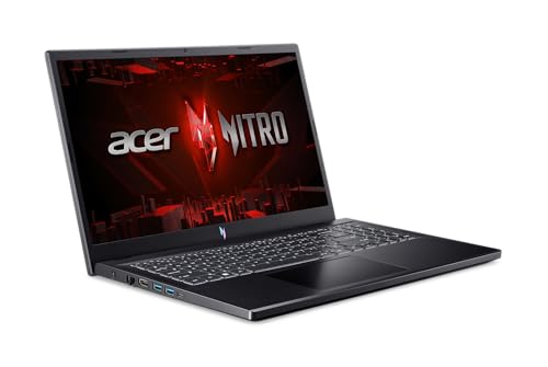 acer Nitro V Gaming Laptop | Intel Core i9-13900H Processor | NVIDIA GeForce RTX 4060 Laptop GPU | 15.6" FHD IPS 144Hz Display | 32GB DDR5 | 1TB Gen 4 SSD | WiFi 6 | Backlit KB | ANV15-51-92XK