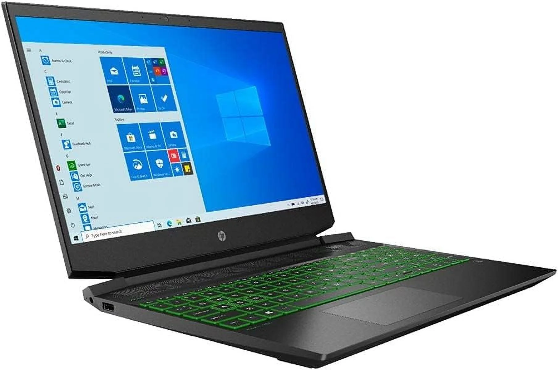 HP Pavilion 15.6" FHD Gaming Laptop Laptop Computer, AMD Ryzen 5-4600H, 32GB RAM, 1TB HDD+1TB SSD, Backlit Keyboard, B&O Audio, HD Webcam, GeForce GTX 1650, Win10, Black, 32GB USB Card