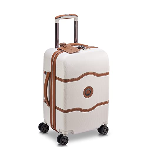 DELSEY PARIS Chatelet Air 2.0 Hardside Luggage with Spinner Wheels, Angora, Checked-Large 28 Inch