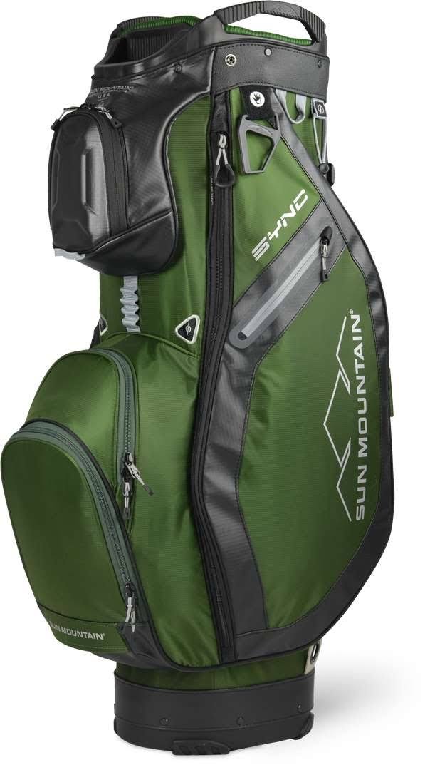 Sun Mountain Sync 2020 Cart Bag - Black/White/Red