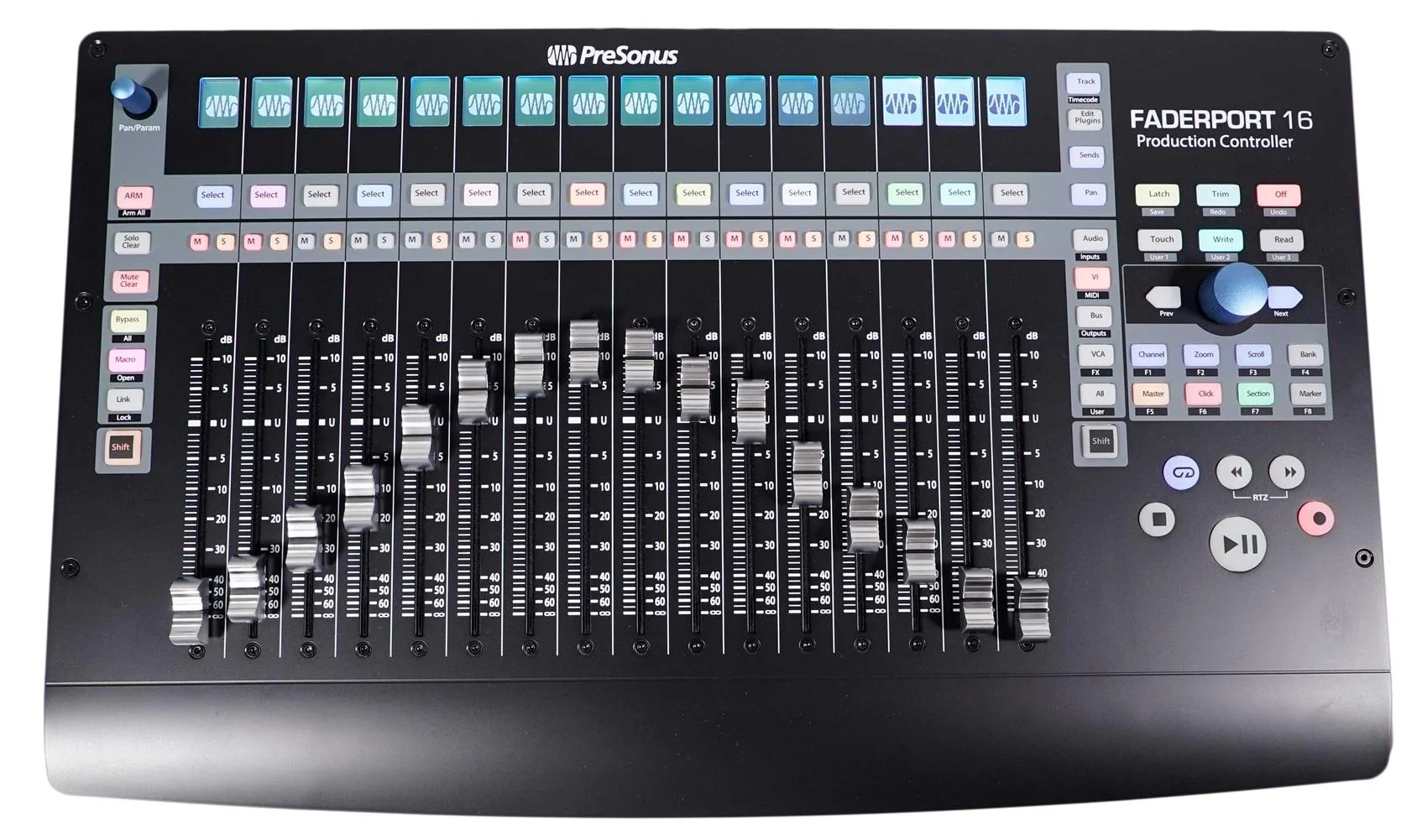 Presonus FADERPORT 16 USB 16-Ch DAW Controller+(2) Beyerdynamic Headphones+Mic