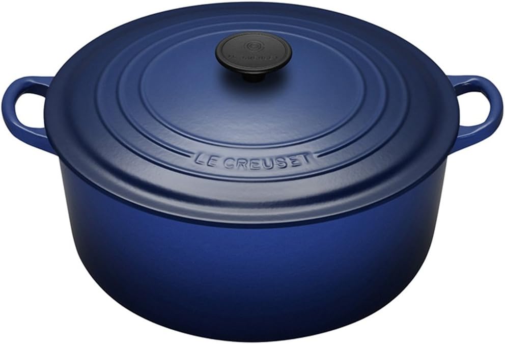 Le Creuset Enameled Cast-Iron 2-Quart Round French Oven, Cobalt Blue