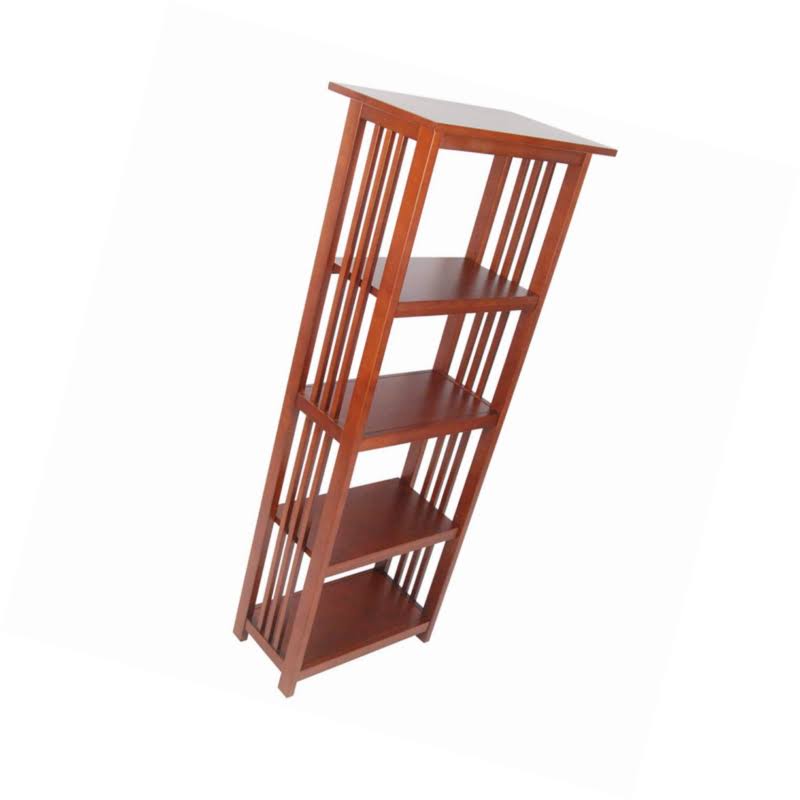 Alaterre Furniture Mission 60 in. Bookcase - Cherry