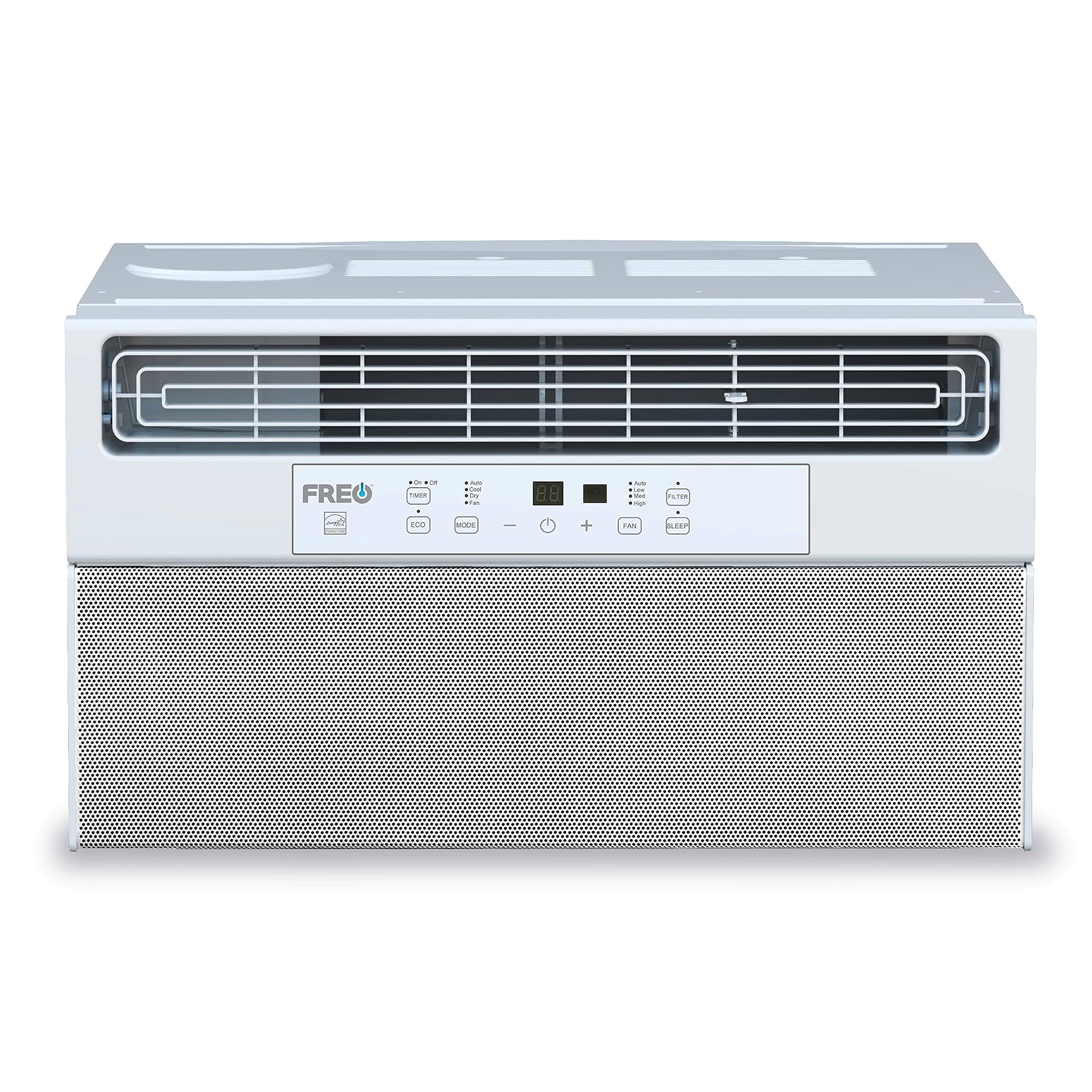 Freo - 6,000 BTU Ultra Quiet Window Air Conditioner - White