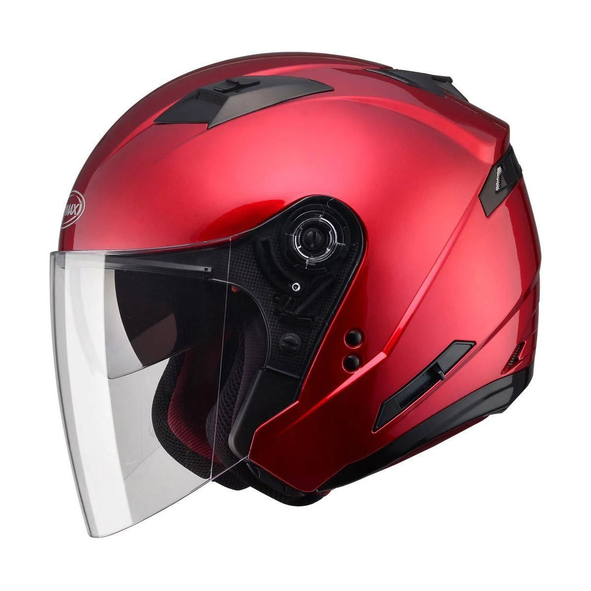 GMAX OF-77 Open-Face Helmet Candy Red