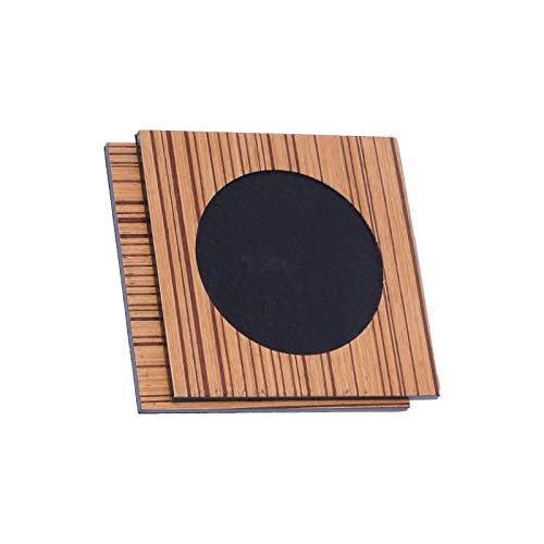 Wooden Desk Set - Desk Organizer Set - 11 Accessories - Desk Office Organizer - Document tray - Office Desk Accessories - Desk Pad - Desktop Storage - 10 PCS (BLACK)