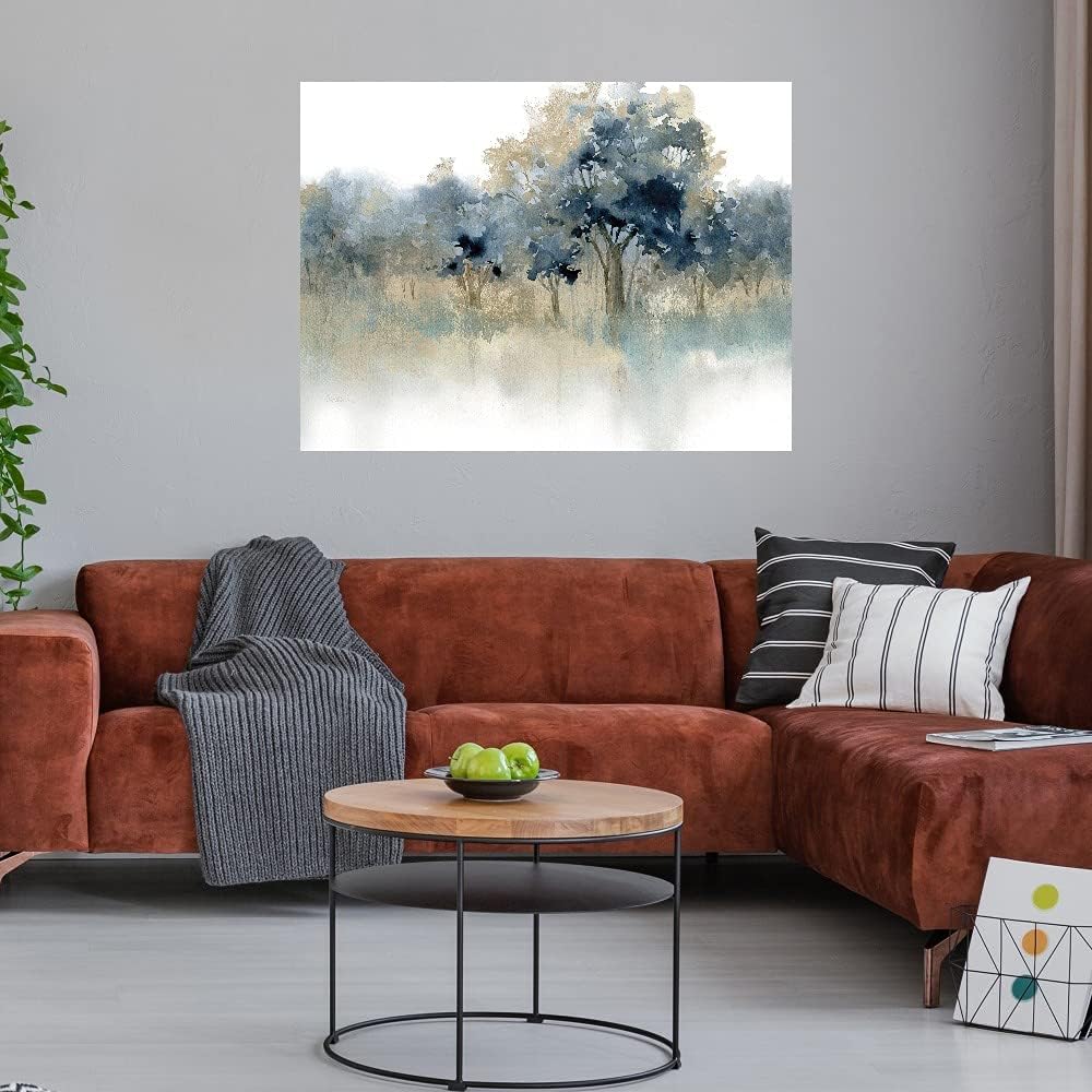 Fine Art Canvas Waters Edge II Canvas Wall Decor by Artist Carol Robinson for Living Room, Bedroom, Bathroom, Kitchen, Office, Bar, Dining & Guest Room - Ready to Hang - 43 in x 32 in