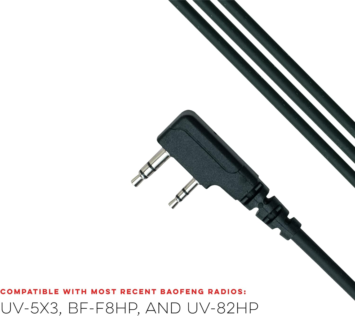 BTECH PC03 FTDI Genuine USB Programming Cable for BTECH, BaoFeng UV-5R BF-F8HP UV-82HP BF-888S, and Kenwood Radios