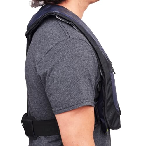 BLUESTORM Atmos 40 Automatic/Manual Inflatable PFD Life Jacket for Adults | US Coast Guard (USCG) Approved Life Vest