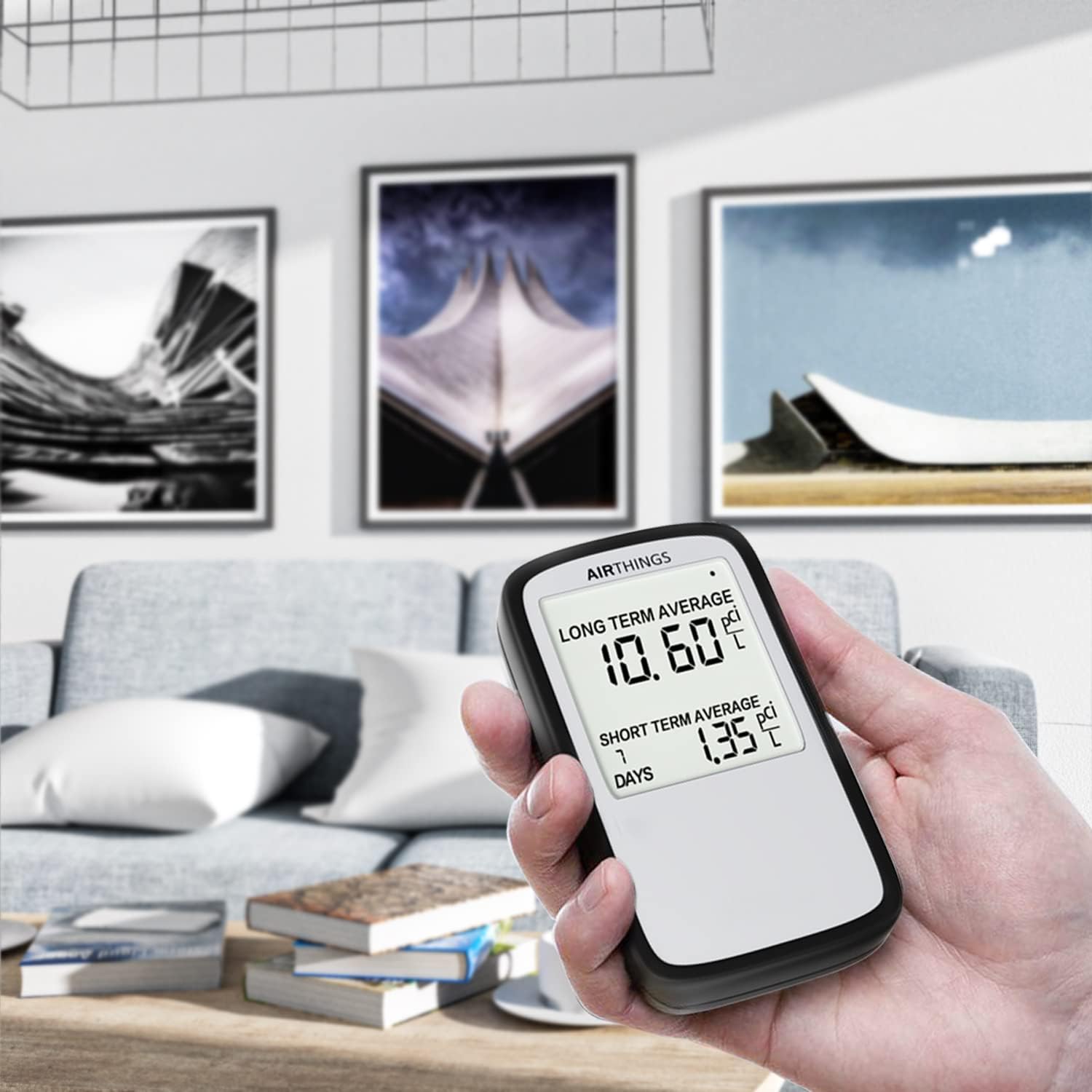 Home Radon Detector 223 for Airthings Portable, Lightweight,Easy-to-use