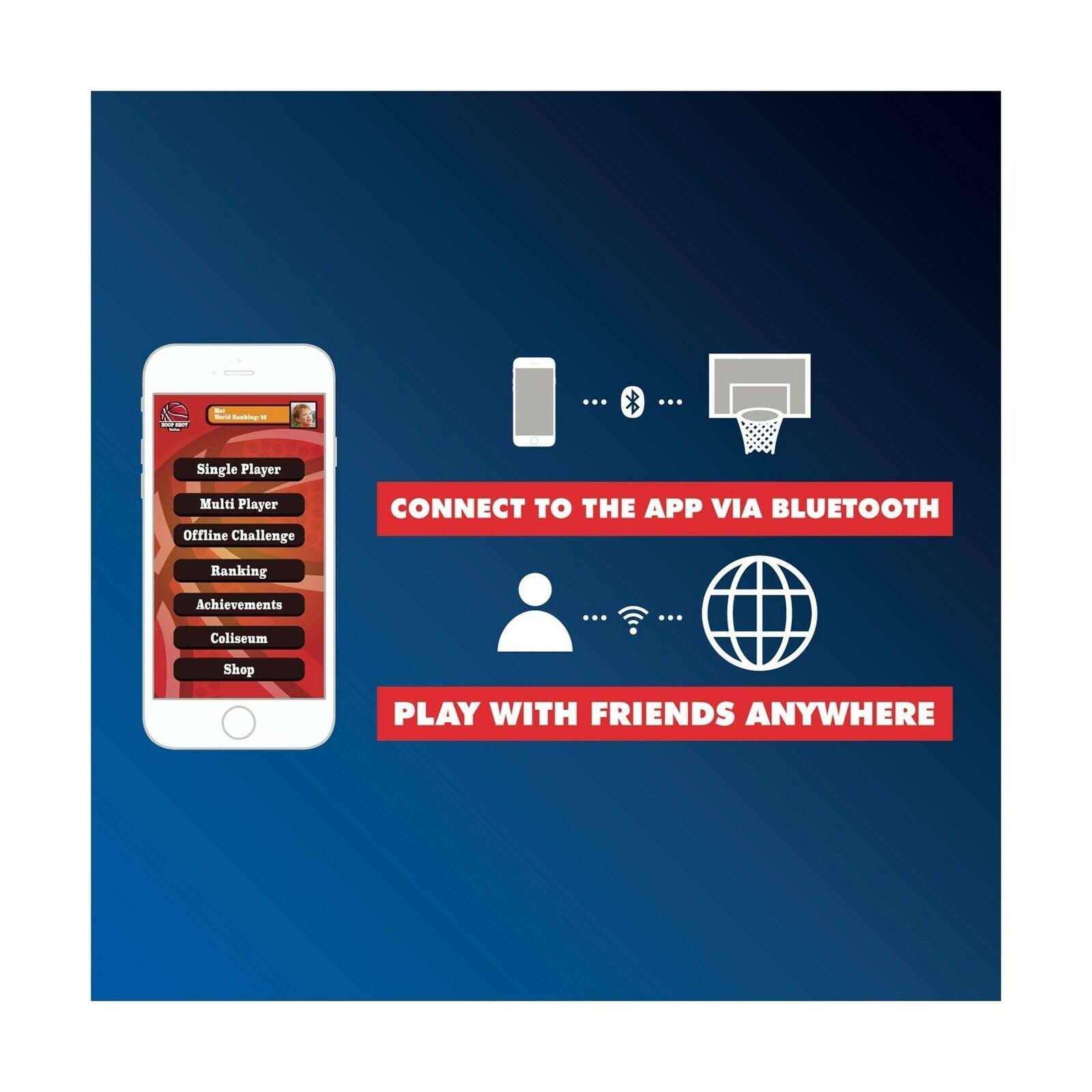 Shaq Double Hoop Shot Basketball Arcade Conventional + Online App Game Sportcraft
