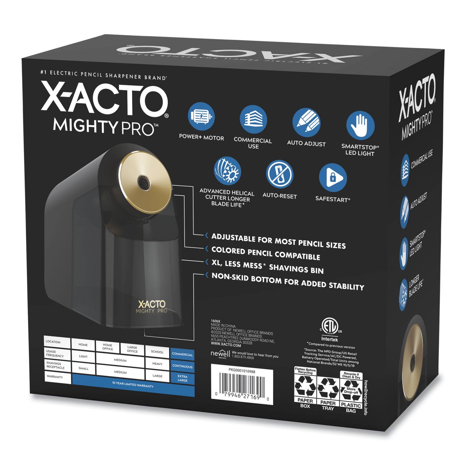 X-Acto Model 1606 Mighty Pro Electric Pencil Sharpener