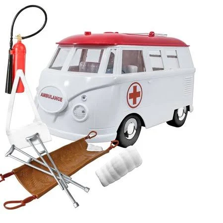 Deluxe Ambulance Playset for WWE Wrestling Action Figures: White